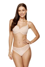 Gorteks Luna smooth padded bra beige