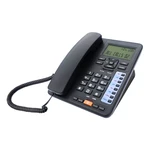 TC6400 2-LINE Fixed Landline Telephone Desk Display Number Storage LCD Corded 40JB