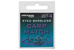 Drennan háčky bez protihrotu Eyed Carp Match Barbless vel. 16