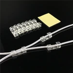 20PCS/lot transparent wire clip cable boot device phone holder wire hook wire winding device