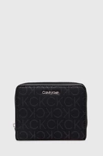 Peňaženka Calvin Klein dámska,čierna farba,K60K611932