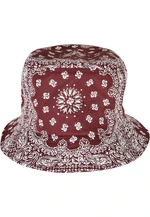 Bandana Print Bucket Hat Orange