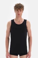 Dagi Black Micro Modal Male Singlet