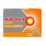 Nurofen Junior Pomeranč 100 mg 12 žvýkacích tobolek