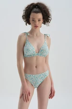 Dagi Aqua Green Triangle Small Bikini Top