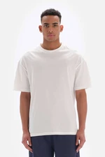 Dagi White Men's Court Printed T-Shirt