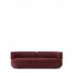 K-Wait sofa  Chenille cihlově červená Kartell