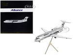 Fokker F70 Commercial Aircraft "Alliance Airlines - 100 Years First Flight from England" Silver Metallic "Gemini 200" Series 1/200 Diecast Model Airp