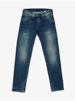 Dark blue men straight fit jeans Pepe Jeans Kingston - Men