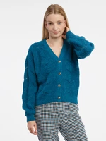 Orsay Blue Ladies Cardigan - Ladies