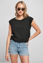 Women's Organic Short T-Shirt Black