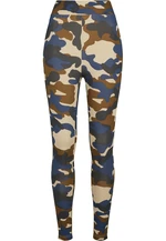 Women's Summer Olive Camo High-Waisted Camo Leggings