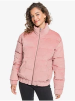 Pink Women's Winter Quilted Jacket Roxy Adventure - Women