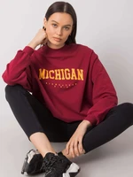 Sweatshirt-RV-BL-6671.75P-burgundy