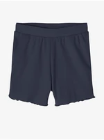 Dark blue girls' ribbed shorts name it Tara - unisex