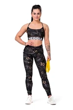 Women's Nebbia High-waist performance leggings 567 volcanic black XS