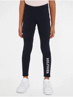 Tommy Hilfiger Dark Blue Girls' Leggings