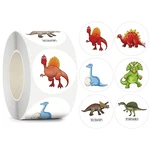 50-500pcs children's cartoon sticker cute little dinosaur pattern children's stationery school teacher supplies reward sticker