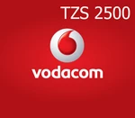 Vodacom 2500 TZS Mobile Top-up TZ