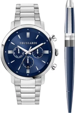 Trussardi Dárkový set T-Couple + pero R2453147018 SET