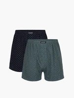 Boxer shorts Atlantic 2MBX-013 A'2 S-3XL navy blue-emerald 02