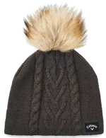 Callaway Pom Pom Womens Beanie Charcoal