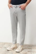 Trendyol Gray Boyfriend Stretchy Fabric Jeans Denim Trousers