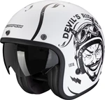 Scorpion BELFAST EVO ROMEO Matt White/Black XL Casca