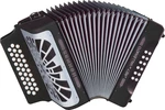 Hohner El Rey del Vallenato ADG Black Gombíkový akordeón Black