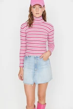 Trendyol Fuchsia Knitted Blouse