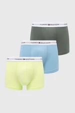 Boxerky Tommy Hilfiger 3-pack pánské, bílá barva, UM0UM02761