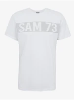 SAM73 White Men's T-Shirt SAM 73 Barry - Men