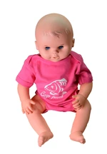 R-spekt baby body carp friend pink-veľkosť 3-6 mes.