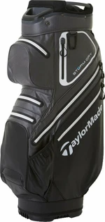 TaylorMade Storm Dry Cart Bag Black/Grey/White Torba na wózek golfowy