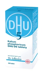 Schüsslerovy soli Kalium phosphoricum DHU D6 200 tablet