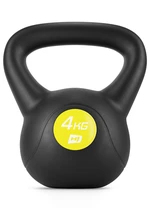 Vinylová činka Kettlebell 4kg Černá