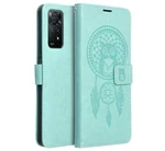 Flipové pouzdro MEZZO pro Xiaomi Redmi Note 12 4G, dreamcatcher green