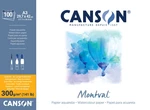 Canson Pad Montval Cold Pressed A3 300 g Natural White Skicář