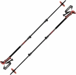 Leki Haute Route 3 Dark Anthracite/Dark Red/Black 110 - 150 cm Kije trekkingowe