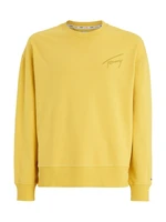 Tommy Jeans Sweatshirt - TJM TOMMY SIGNATURE CREW yellow