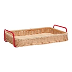 Rattanowa taca do serwowania 27x42 cm Splint – Hübsch