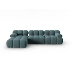 Morska aksamitna sofa 285 cm Bellis – Micadoni Home