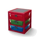 Czerwony organizer z 3 szufladami Storage - LEGO®