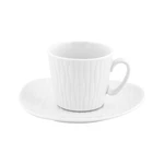 Białe porcelanowe filiżanki zestaw 6 szt. na espresso 30 ml Ylang – Villa Altachiara