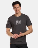 Men's cotton T-shirt Kilpi VIBE-M Dark grey