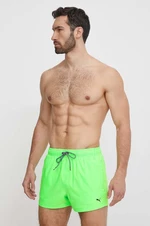 Plavkové šortky Puma zelená barva, 907658