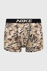 Boxerky Nike pánské, hnědá barva