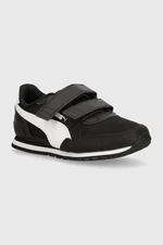 Dětské sneakers boty Puma ST Runner v3 Mesh V PS černá barva