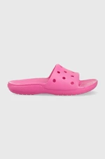 Pantofle Crocs Classic Slide dámské, růžová barva, 206121