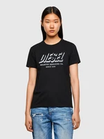 Diesel Tričko - TSILYR4 TSHIRT čierne